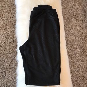 Black full length leggings